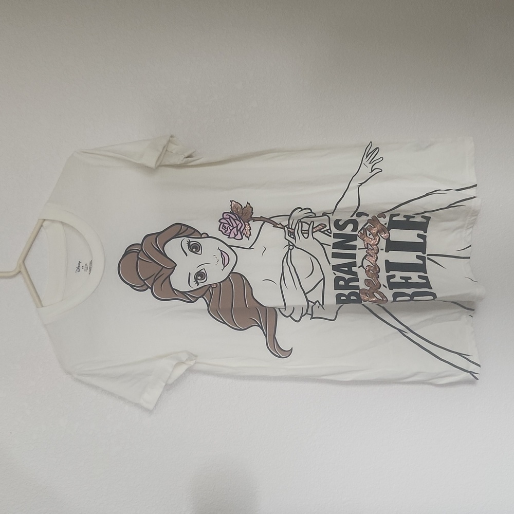 Disney‎ Belle sleep shirt, size small/ medium
